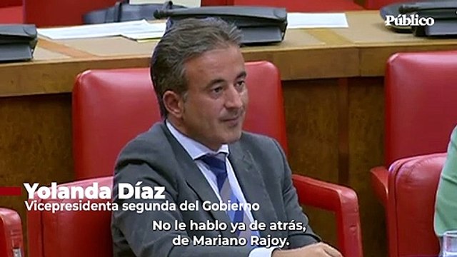 Yolanda Díaz, a un diputado del PP: Tenemos la mitad de paro que tenían ustedes