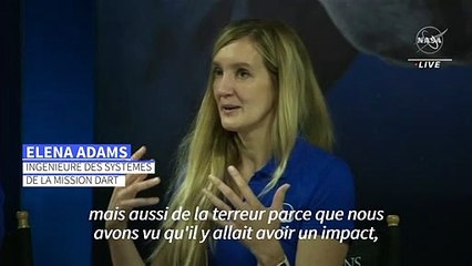 La Nasa percute un astéroïde afin de le dévier, une première pour l'humanité