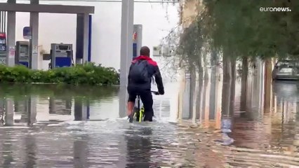 Сицилийские улицы превратились в реки