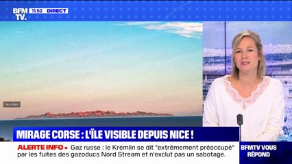Comment se fait-il que l'on puisse voir la Corse depuis Nice? BFMTV répond à vos questions