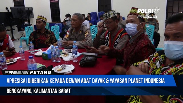 Kapolres Bengkayang Beri Penghargaan Kepada Masyarakat