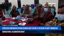 Kapolres Bengkayang  Beri Penghargaan Kepada Masyarakat