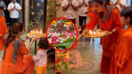 Shilpa Shetty Navratri Puja Second Day Full Video, भक्ति में डूबी... | Boldsky *Entertainment