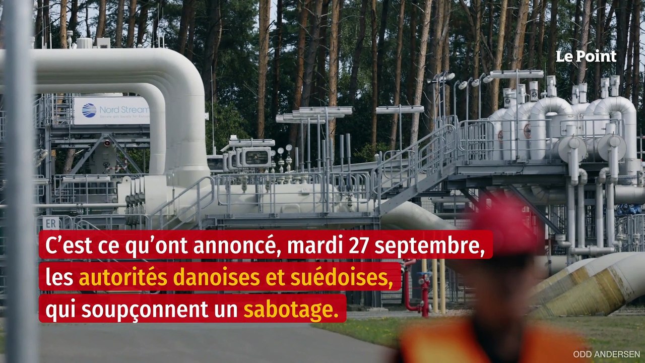 Les gazoducs Nord Stream 1 et 2 touchés par des fuites en mer Baltique