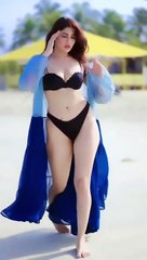 Renu Kaushal Viral Video- Bikni Review & Bikni Pool Video