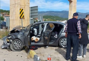 Karabük haberi: Karabük'te iki otomobil çarpıştı: 1 ölü 6 yaralı