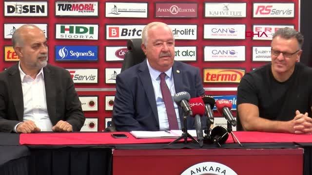 SPOR Gençlerbirliği, teknik direktör Taşkın Aksoy ile 1+1 yıllık sözleşme imzaladı