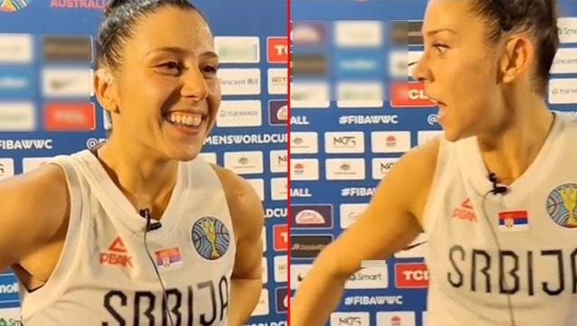 Röportaj verirken neye uğradığını şaşırdı! Kadın basketbolcular canlı yayında tekme tokat birbirine girdi
