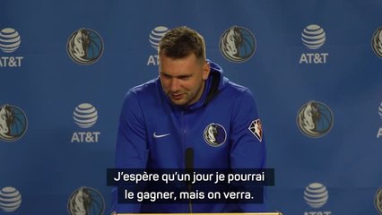 Dallas Mavericks - Doncic rêve d'être MVP et veut gagner la NBA
