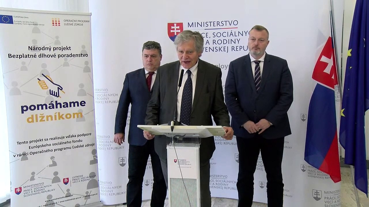ZÁZNAM: Bezplatné dlhové poradne v SR doteraz pomohli viac ako 2200 ľuďom