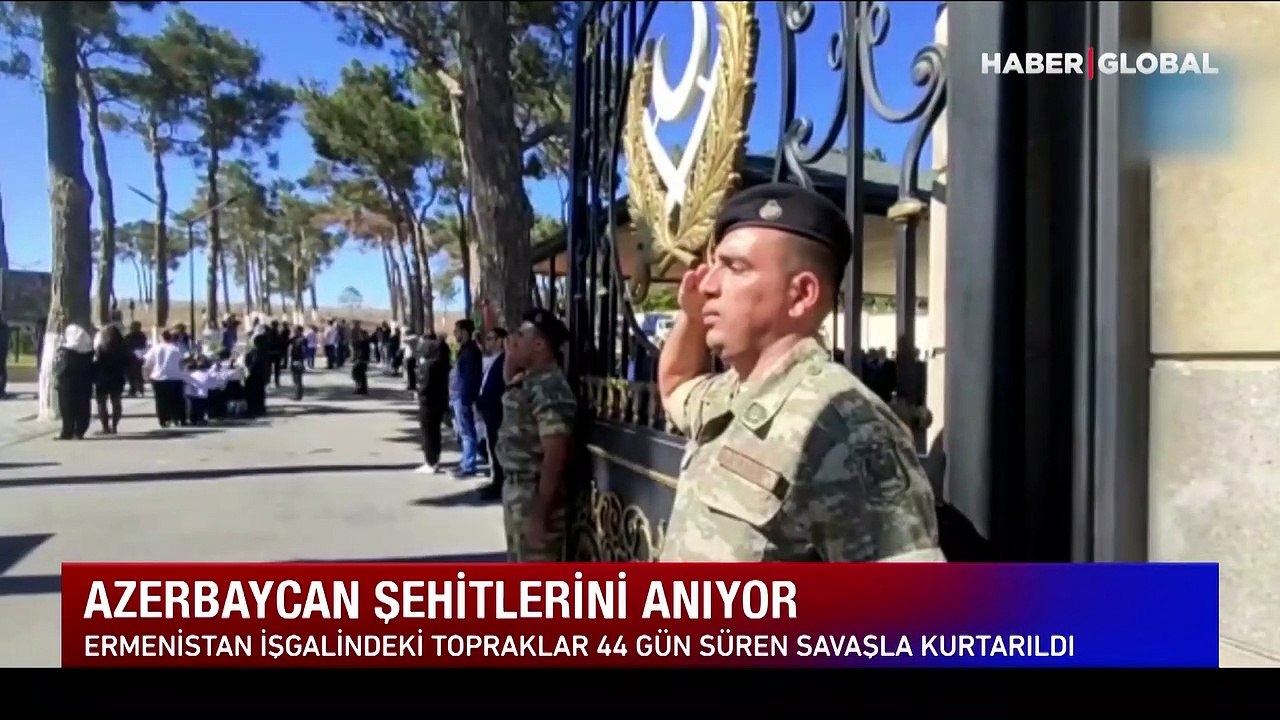 Azerbaycan Cumhurbaşkanı Aliyev, 2. Karabağ Savaşı şehitlerini andı