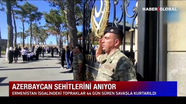 Azerbaycan Cumhurbaşkanı Aliyev, 2. Karabağ Savaşı şehitlerini andı