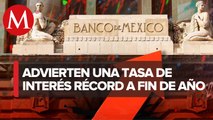 Banxico subiría tasa de interés a 9.25% ante elevada inflación, prevén analistas