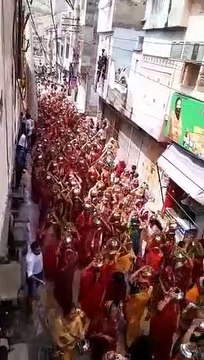 प्रभात फेरी में झलकी श्रद्धा