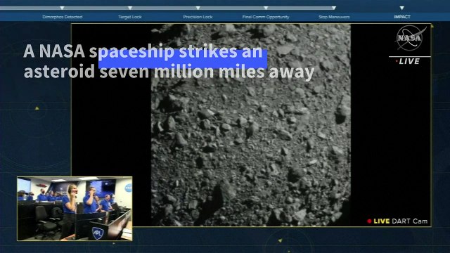 NASA say planetary defense test was 'success' after striking asteroid