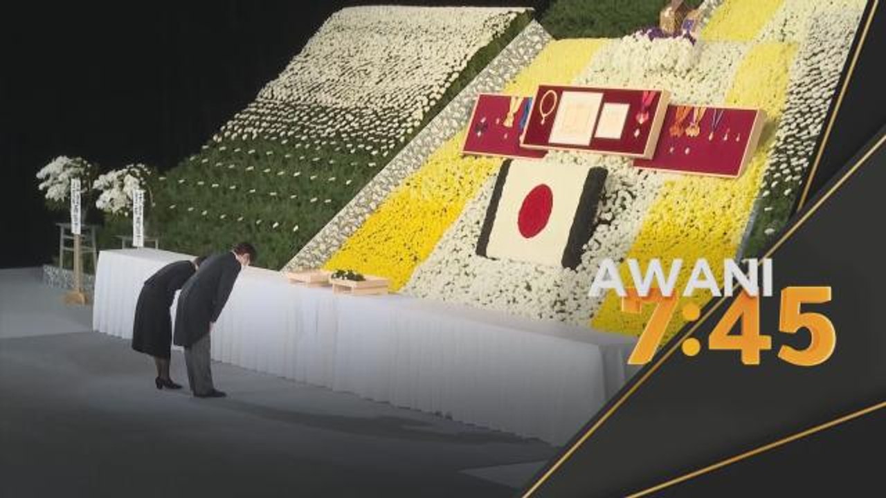 Pengebumian Negara | Pemimpin dunia hadir upacara pengebumian Shinzo Abe