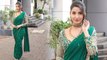 Nora Fatehi Green Saree Marathi Look Viral Fans का जीता दिल । Boldsky *Entertainment