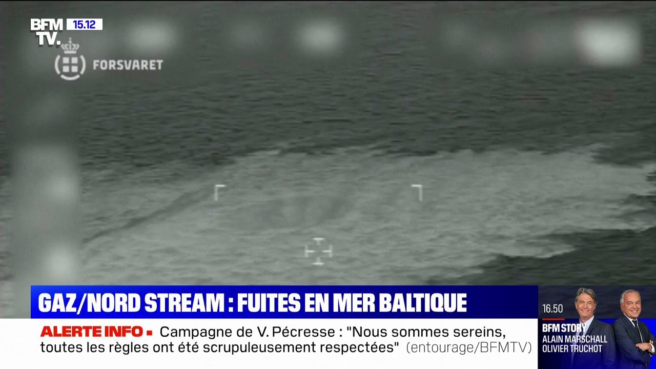 Les gazoducs Nord Stream touchés par des "fuites inexpliquées", le Kremlin "extrêmement préoccupé"