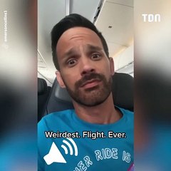 Pendant un vol, le système d'interphone retransmet des gémissements, les passagers très gênés