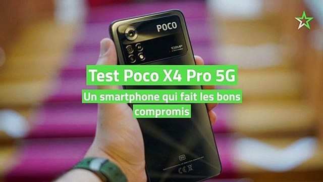 Test Poco X4 Pro 5G : Un smartphone qui fait les bons compromis