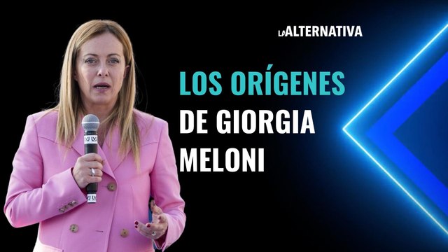 Origen humilde, familia desestructurada, víctima de acoso infantil, brillante estudiante, trabajadora... pero Netflix no le hará ninguna serie. Los orígenes de Giorgia Meloni