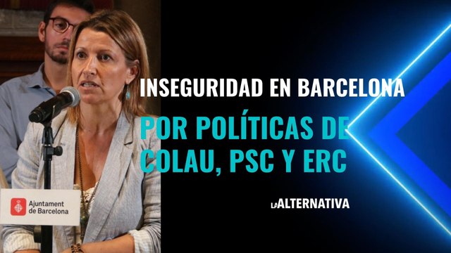 Eva Parera, presidenta de Valents: Los apuñalamientos, muertes y saqueos en Barcelona son consecuencia de las políticas de Ada Colau, el PSC y ERC
