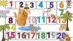 Counting Numbers | write and read numbers | 123 learning for kids | 1-20 | 123 counting for kids