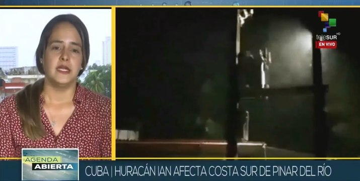 Huracán Ian provoca afectaciones al Occidente de Cuba