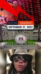 Rappler's highlights: Peso at new low, SC re Badoy, and Marcus Adoro | September 27, 2022 | The wRap