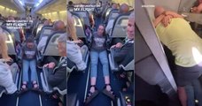 Cette femme handicapée est obligée de ramper pour se rendre dans les toilettes d'un avion