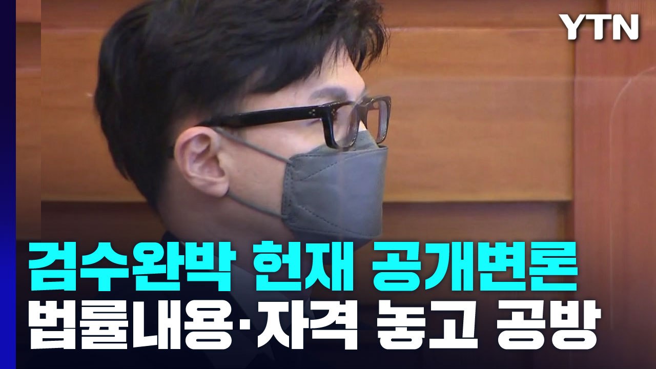 "검사 권한 침해해 위헌" vs "청구 자격·권한 침해 없어" / YTN