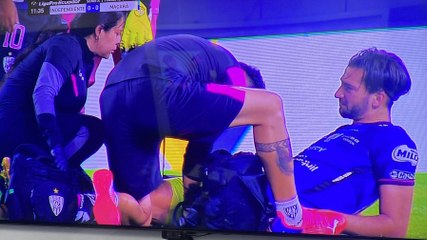 Lautaro Díaz, lesionado a puertas del final de la Sudamericana