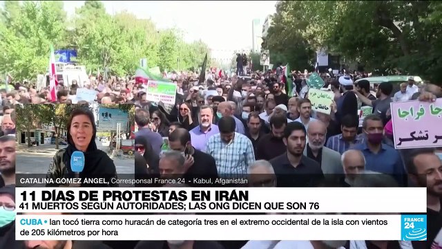 Informe desde Kabul: Gobierno iraní culpa a opositores kurdos por las protestas