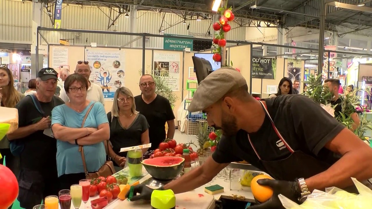 Foire de Marseille : les démonstrateurs ont toujours autant de succès