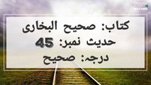 Sahih Bukhari Hadees No.45 _ Hadees Nabvi in Urdu _ Bukhari Hadees _ Bukhari Shareef in Urdu