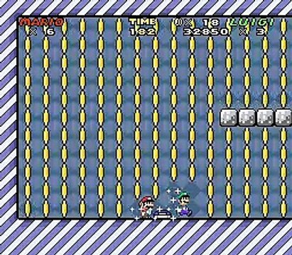 Super Mario World CO-OP online multiplayer - snes