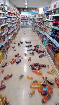 Ardahan haberleri: Ardahan'daki depremde yaşanan korku dolu anlar kameraya yansıdı