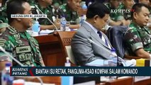 Buktikan Keharmonisan Hubungan, Panglima TNI - KSAD Dudung Kompak Salam Komando!