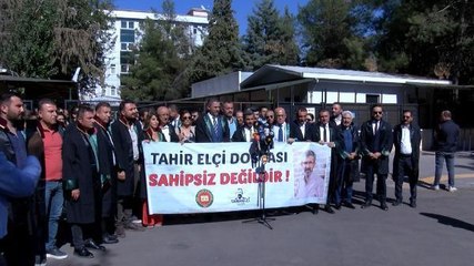 TAHİR ELÇİ DAVASINDA DAVUTOĞLU'NUN TANIK OLARAK DİNLENİLMESİNDEN VAZGEÇİLMESİNE TEPKİ