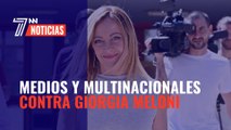 Los medios, las multinacionales y Europa se alinearon para evitar la victoria de Meloni