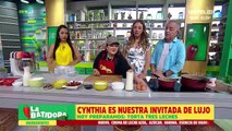 Cynthia comparte la receta de la  torta tres leches que ella cocina 