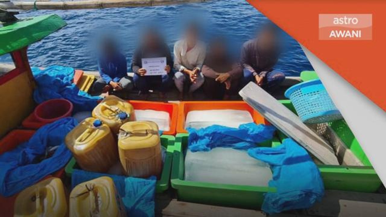 Ceroboh Sempadan | Bot nelayan Indonesia ditahan ceroboh perairan Pulau Pinang