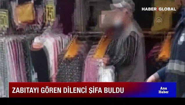 Sözde engelli dilenci: Zabıta ekipleri koltuk değnekleriyle yakaladı, merkezden yürüyerek çıktı