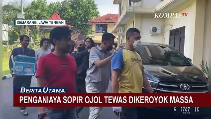 Penganiaya Ojol Dikeroyok Massa Hingga Tewas, Polisi Tangkap 4 Orang Tersangka