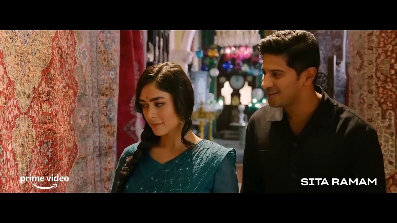 Sita Ramam , Sita's Surprise Visit To Meet Ram Dulquer Salmaan