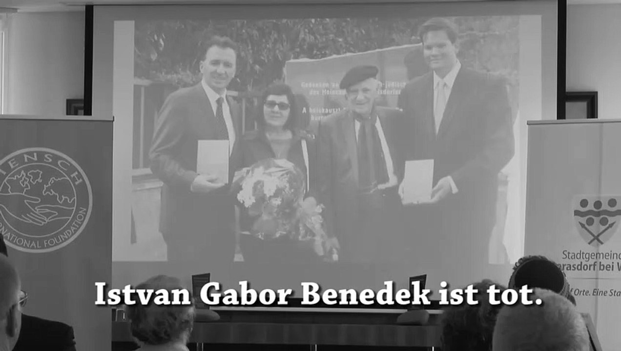Istvan Gabor Benedek ist tot.