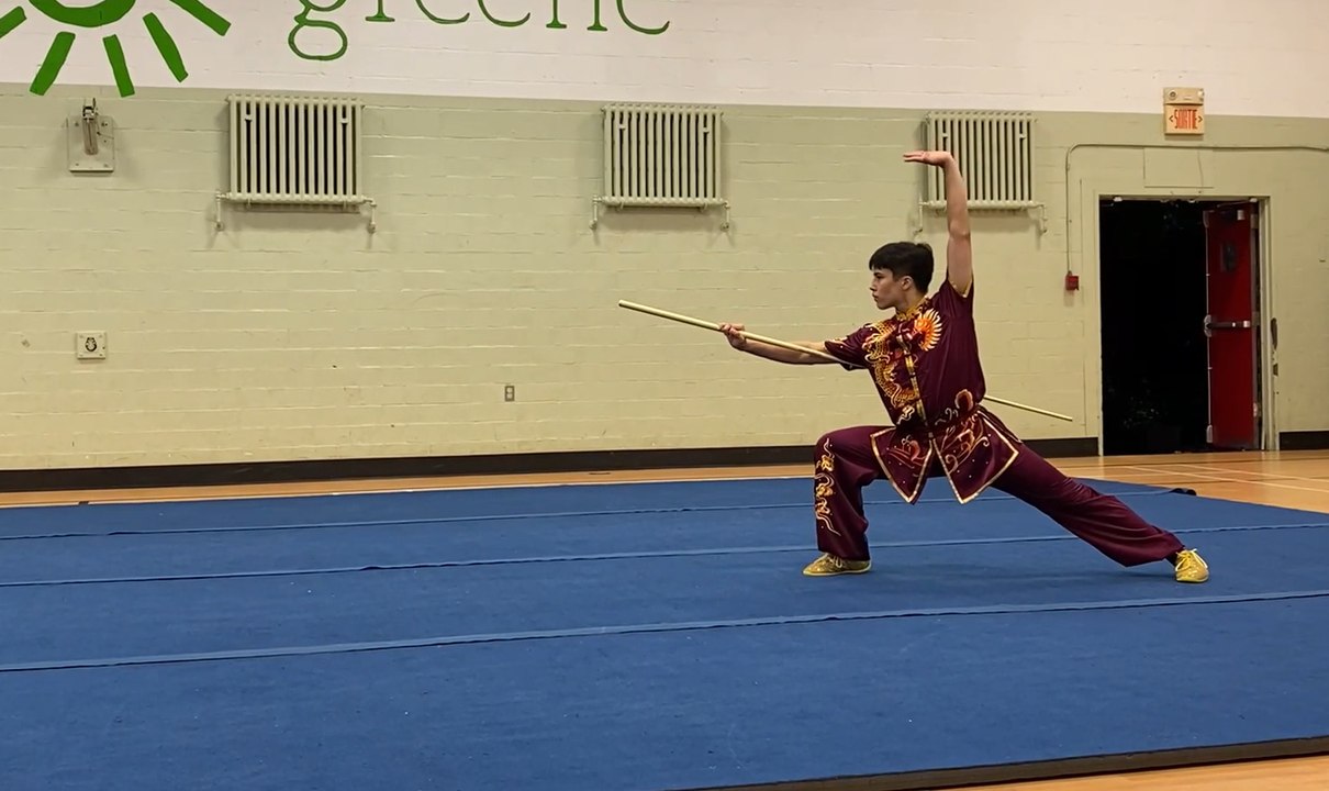 Pratique de wushu - Andrew Compton