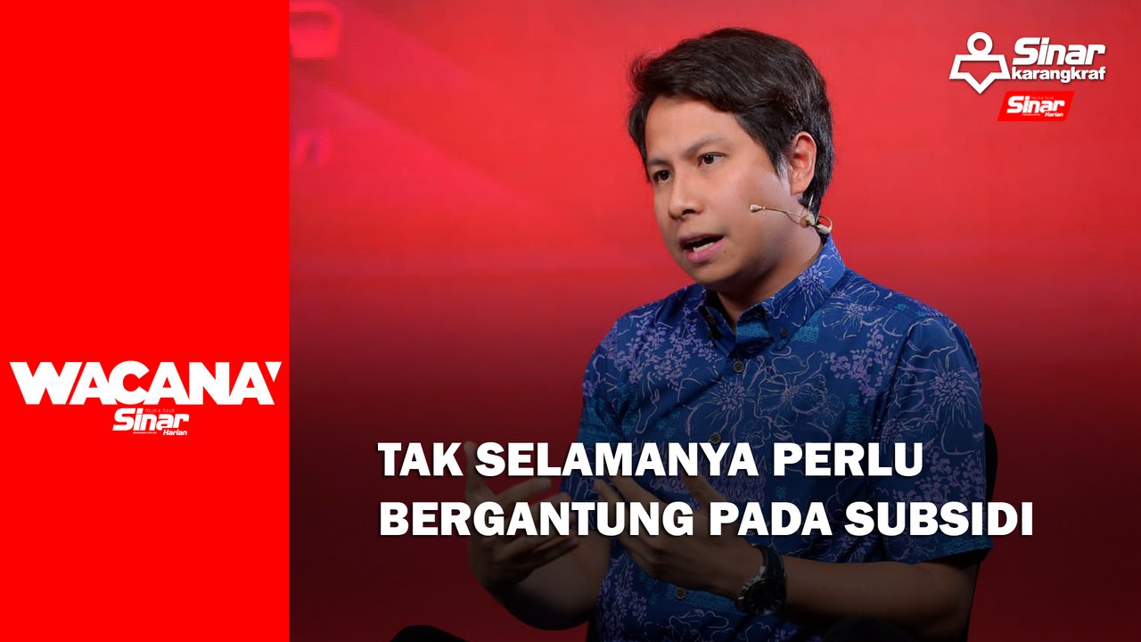 Tak selamanya perlu bergantung pada subsidi