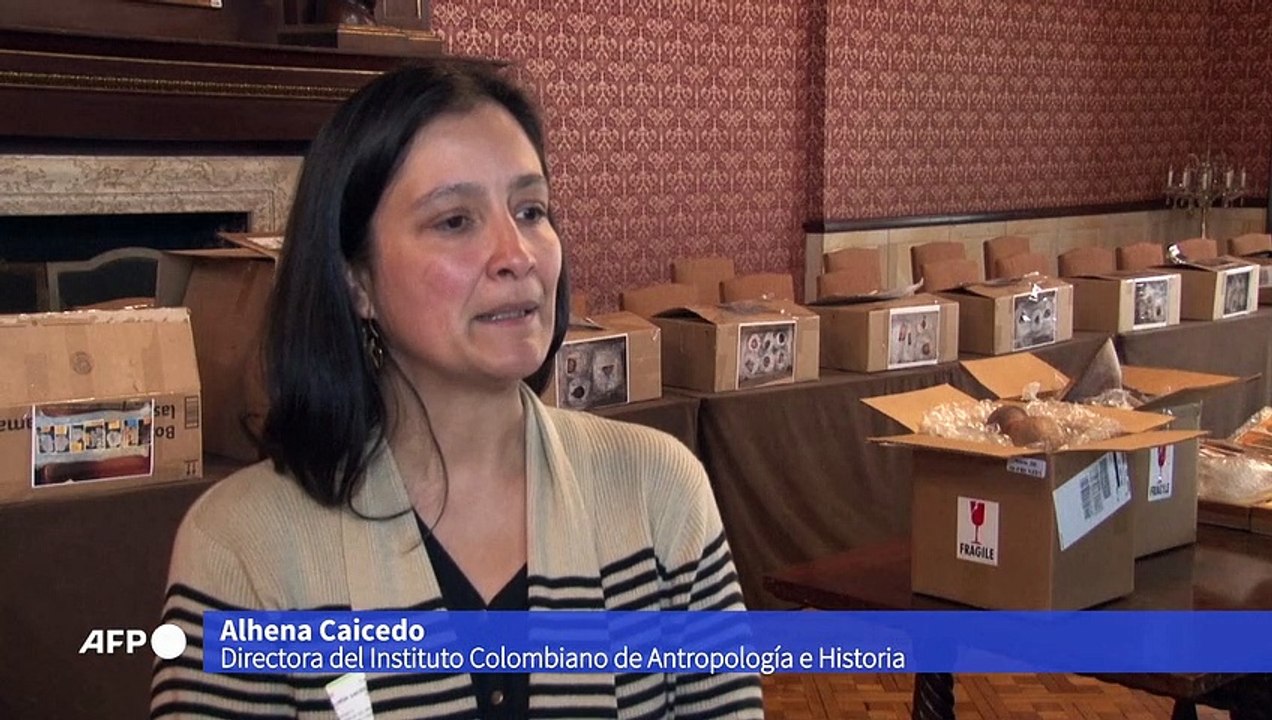 Colombia repatria 274 piezas precolombinas recuperadas en EEUU