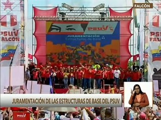 PSUV juramenta nuevas estructuras de base en Falcón